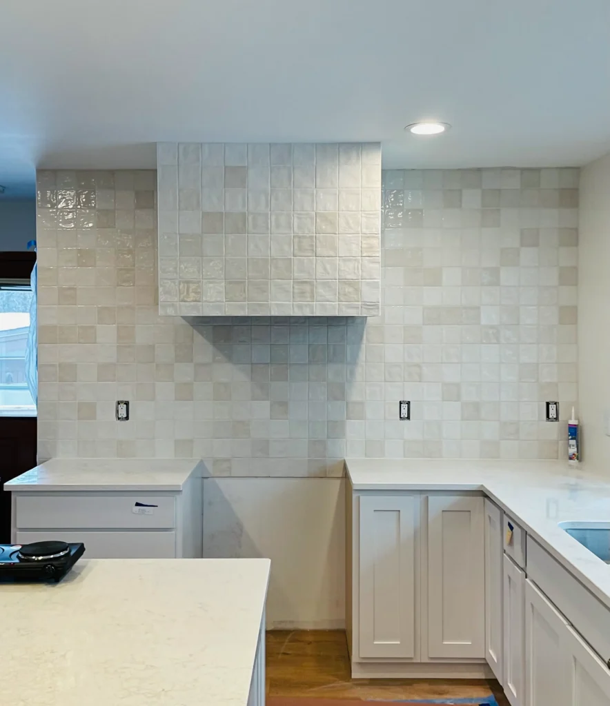 Custom cabinetry, countertops, and tile details in a Duluth kitchen remodel by Royal Kitchen & Bathroom Remodels.